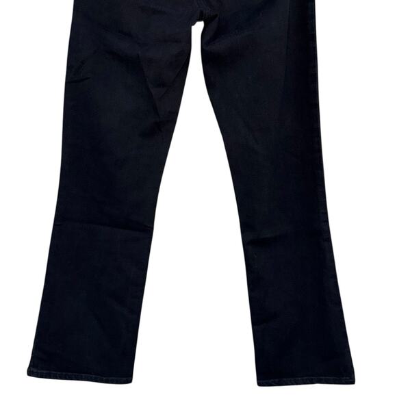Joie Laney Crop Flare Jeans Black Denim Pants Size 26 Minimalist Retro - Picture 8 of 12